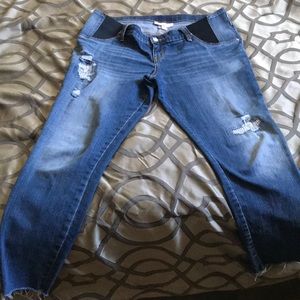 Isabel Maternity Capri Jeans